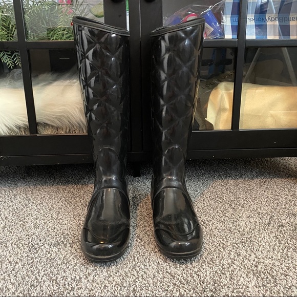 Hunter Shoes - Hunter Quilted Rain Boots